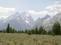 Hazy Tetons